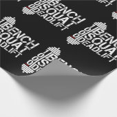 Bench Squat Deadlift fitness van 1000 lbs Cadeaupapier (Hoek)