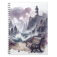 Bench voor de vuurtoren