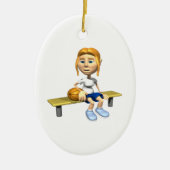 Bench Warming Keramisch Ornament (Voorkant)