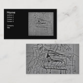 BENCH WARRANT VISITEKAARTJE (Voorkant / Achterkant)