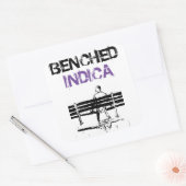 BENCHED INDICA VIERKANTE STICKER (Envelop)