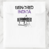 BENCHED INDICA VIERKANTE STICKER (Tas)