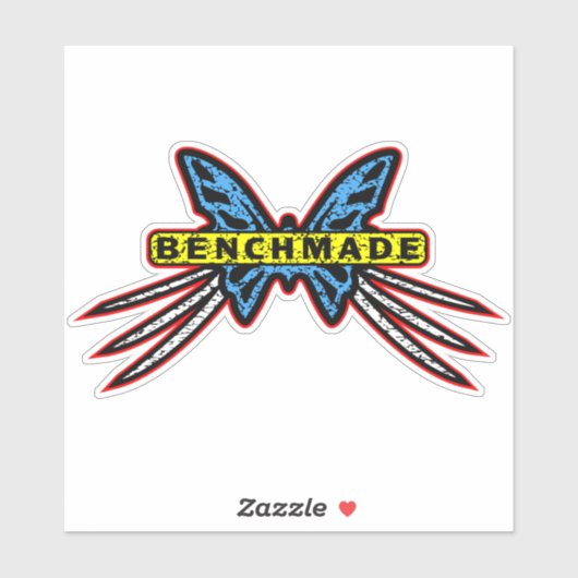 Benchmade Knife Butterfly Classic Wolverine Claws Sticker (Vel)