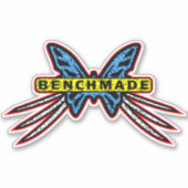 Benchmade Knife Butterfly Classic Wolverine Claws Sticker (Voorkant)