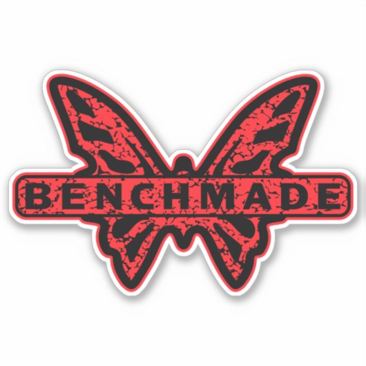 Benchmade Knives Fahrenheit Firemen Butterfly Sticker (Voorkant)