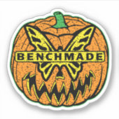 Benchmade Knives Halloween Pumpkin Tactitical Sticker (Voorkant)