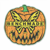 Benchmade Knives Halloween Pumpkin Tactitical Sticker (Voorkant)