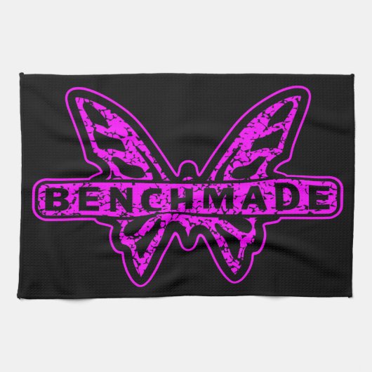 Benchmade Knives Neon Pink Butterfly  Theedoek (Horizontaal)