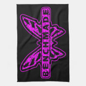 Benchmade Knives Neon Pink Butterfly  Theedoek (Verticaal)