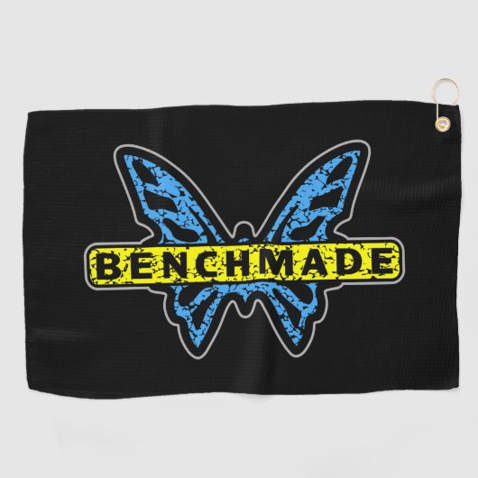 Benchmade Knives Retro Batman Butterfly Hand Towe Golfhanddoek (Horizontaal)