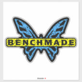 Benchmade Messen Retro Batman Vlinder Sticker (Vel)