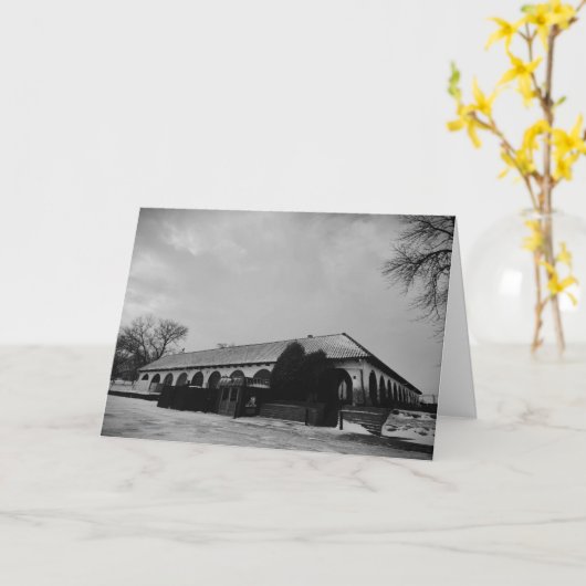 "Benchwarmer Bob's Restaurant" Verjaardag Kaart (Gele Bloem)