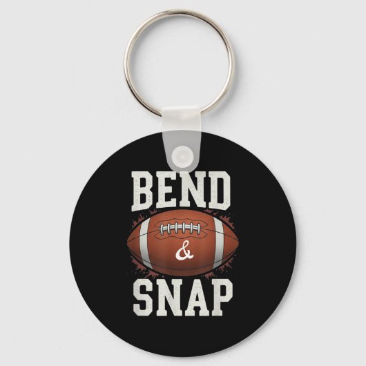 Bend and Snap Grappig Speldag Sleutelhanger (Voorkant)