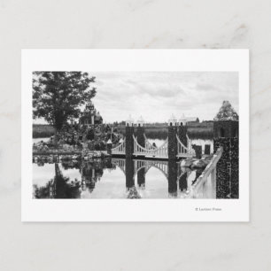 Bend, foto van de rots van Oregon Peterson Briefkaart