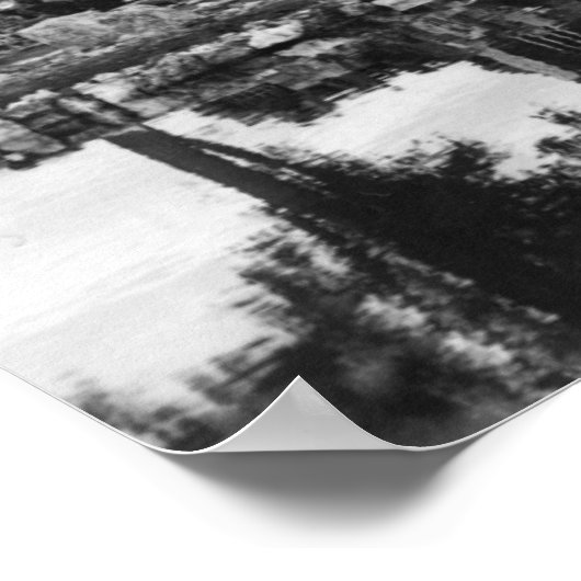 Bend, foto van de rots van Oregon Peterson Poster (Hoek)