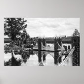 Bend, foto van de rots van Oregon Peterson Poster (Voorkant)