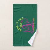  "Bend It Like 2025" Yoga Cat Bad Handdoek (Handdoek)