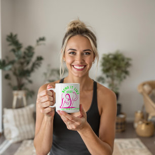  "Bend It Like 2025" Yoga Cat Koffiemok