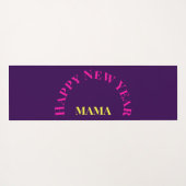  "Bend It Like 2025" Yoga Cat Yogamat (Achterkant (horizontaal))