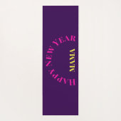  "Bend It Like 2025" Yoga Cat Yogamat (Achterkant)