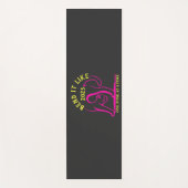  "Bend It Like 2025" Yoga Cat Yogamat (Voorkant)