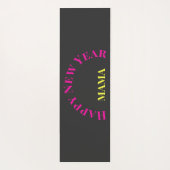 "Bend It Like 2025" Yoga Cat Yogamat (Achterkant)