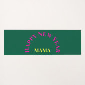  "Bend It Like 2025" Yoga Cat Yogamat (Achterkant (horizontaal))