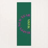  "Bend It Like 2025" Yoga Cat Yogamat (Achterkant)