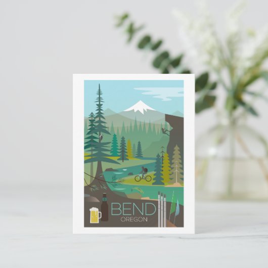 Bend, Oregon Briefkaart (Staand voorkant)