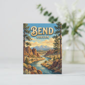Bend Oregon Briefkaart (Staand voorkant)