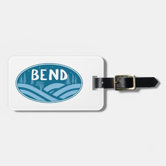 Bend Oregon Buiten Bagagelabel (Voorkant horizontaal)