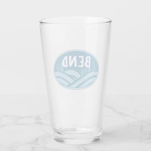 Bend Oregon Buiten Glas (Achterkant)