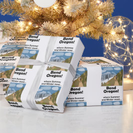 Bend Oregon Dubbel Seizoen Vibe Weekenduitstap Fee Cadeaupapier