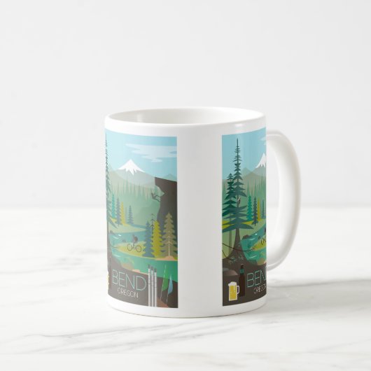 Bend, Oregon Mok (Voorkant rechts)