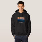Bend Oregon Mountain sunset hometown Hoodie (Voorkant volledig)