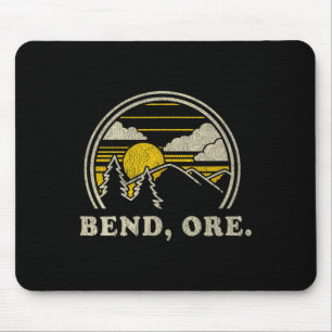 Bend Oregon Of T-shirt vintage wandelen bergen Te Muismat