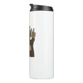 Bend Oregon Peace Beer Thermosbeker (Geroteerd rechts)