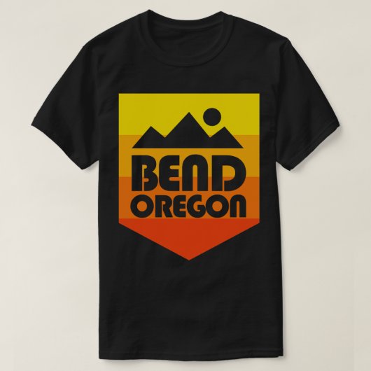 Bend Oregon Pocket Pacific Northwest T-shirt (Design voorkant)