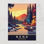 Bend, Oregon, Reizen Briefkaart (Voorkant)