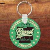 Bend, Oregon Sleutelhanger (Voorkant)