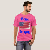 Bend Oregon - Stijlvolle Prints Actief T-shirt (Voorkant volledig)