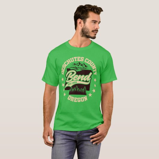 Bend, Oregon T-shirt (Voorkant volledig)