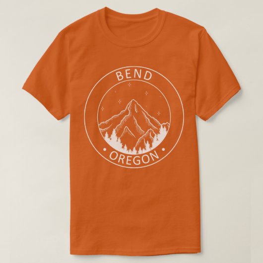 Bend Oregon T-shirt (Design voorkant)