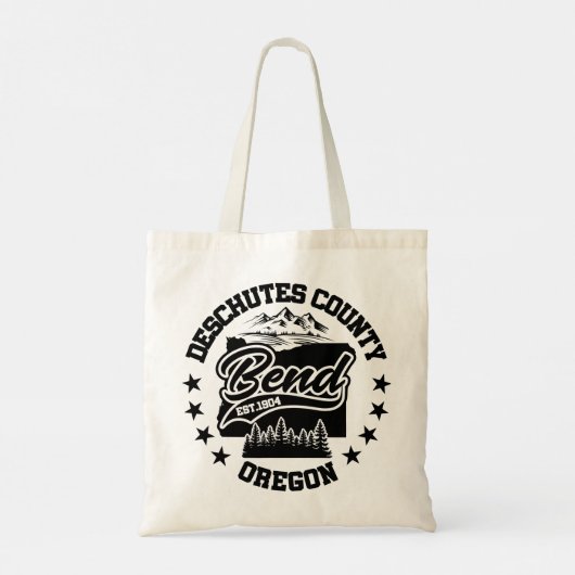 Bend, Oregon Tote Bag (Achterkant)