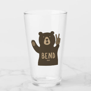 Bend Oregon Vredesbeer Glas