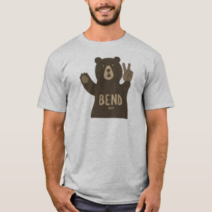 Bend Oregon Vredesbeer T-shirt