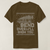 Bend Over And Ill Show You Funny Matching Couple C T-shirt (Design voorkant)