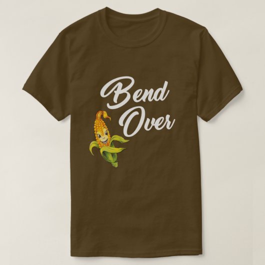 BEND OVER CORN COB SHIRT (Design voorkant)