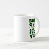 Bend over en ik zal je Shows Koffiemok (Voorkant rechts)