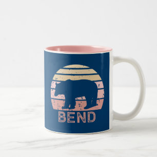 Bend Retro-Beer Tweekleurige Koffiemok